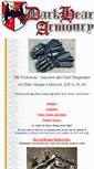 Mobile Screenshot of darkheartarmoury.com